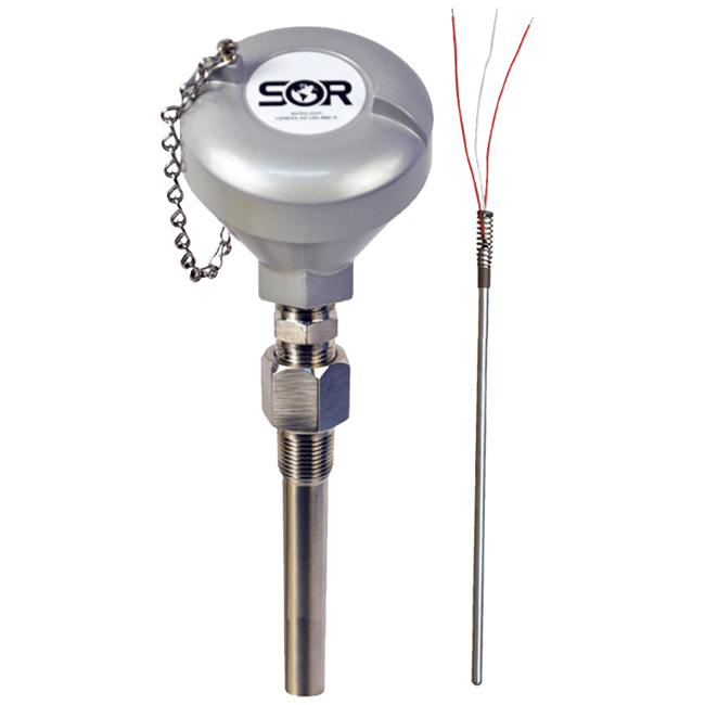 SOR Temperature Assembly with Thermowell